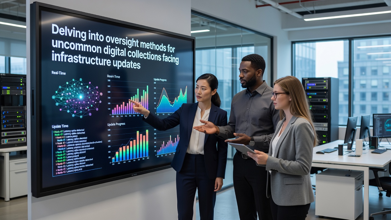 Delving into oversight methods for uncommon digital collections facing infrastructure updates