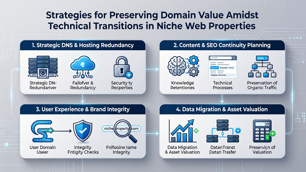 Strategies for Preserving Domain Value Amidst Technical Transitions in Niche Web Properties